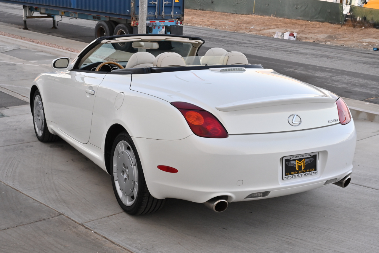 Lexus SC 430 Convertible 2003