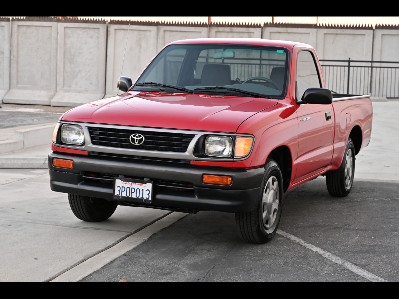 Cardinal Red 1996 Toyota Tacoma Pickup Truck Rear-Wheel Drive Automatic