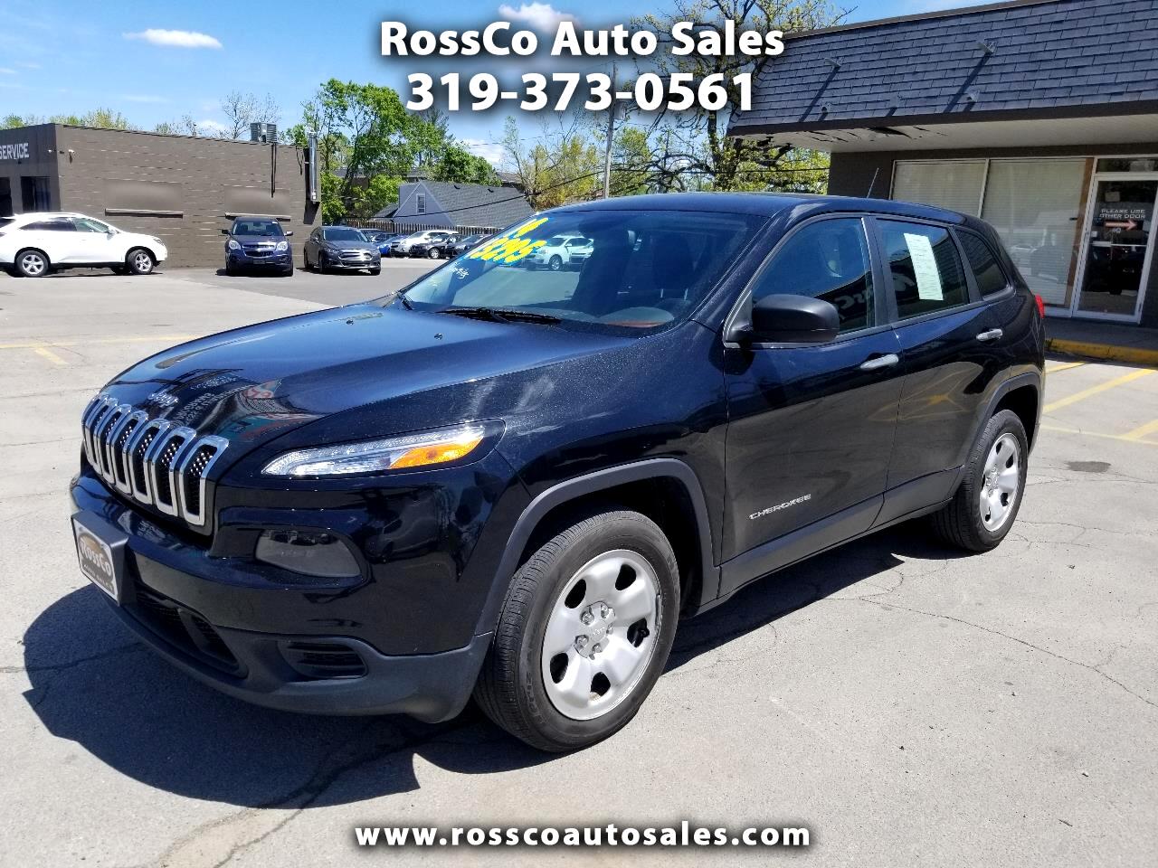 Used 2014 Jeep Cherokee Sport Fwd For Sale In Cedar Rapids Ia 52402