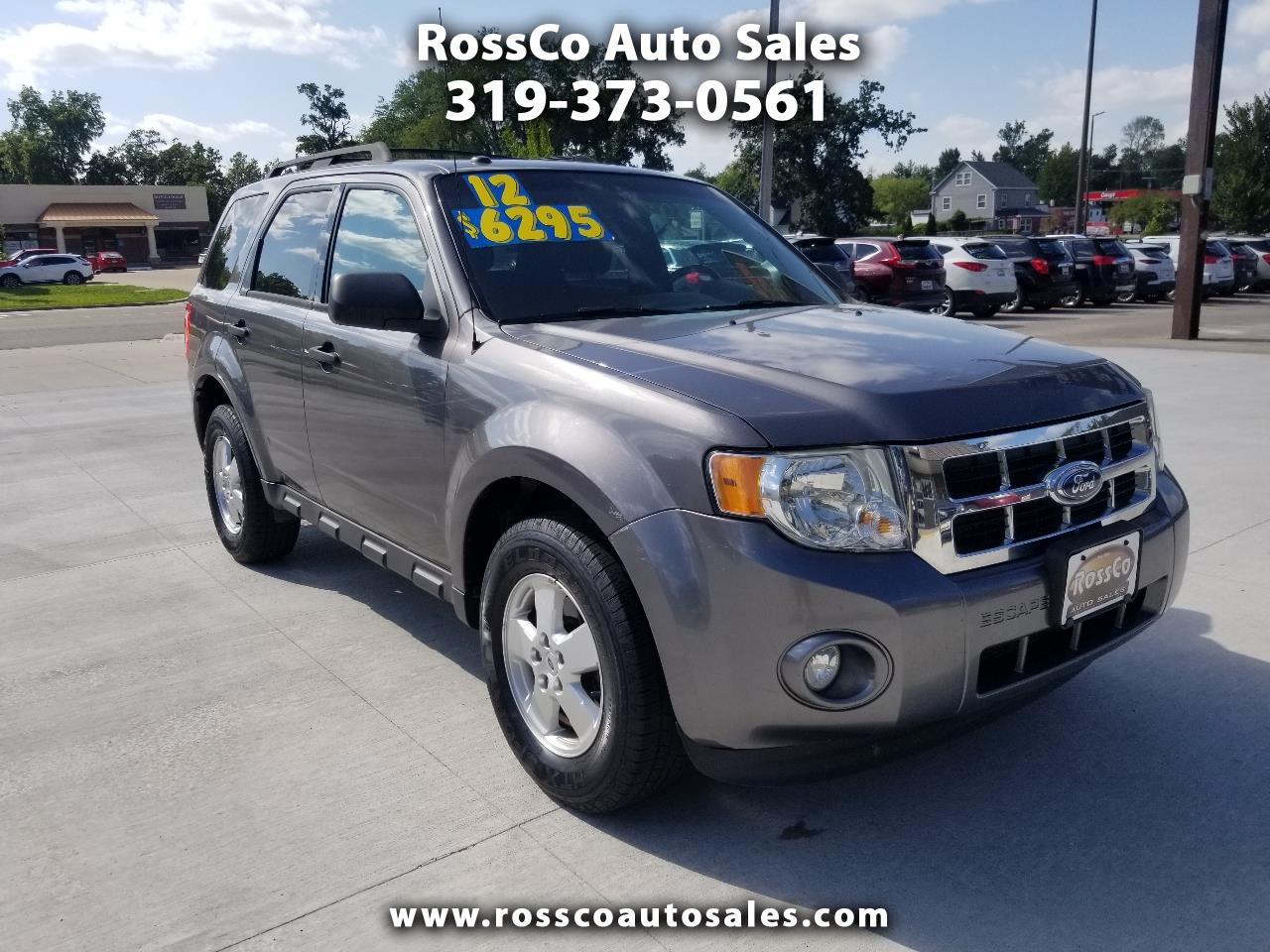 Used 2012 Ford Escape XLT 4WD for Sale in Cedar Rapids IA 52402 RossCo