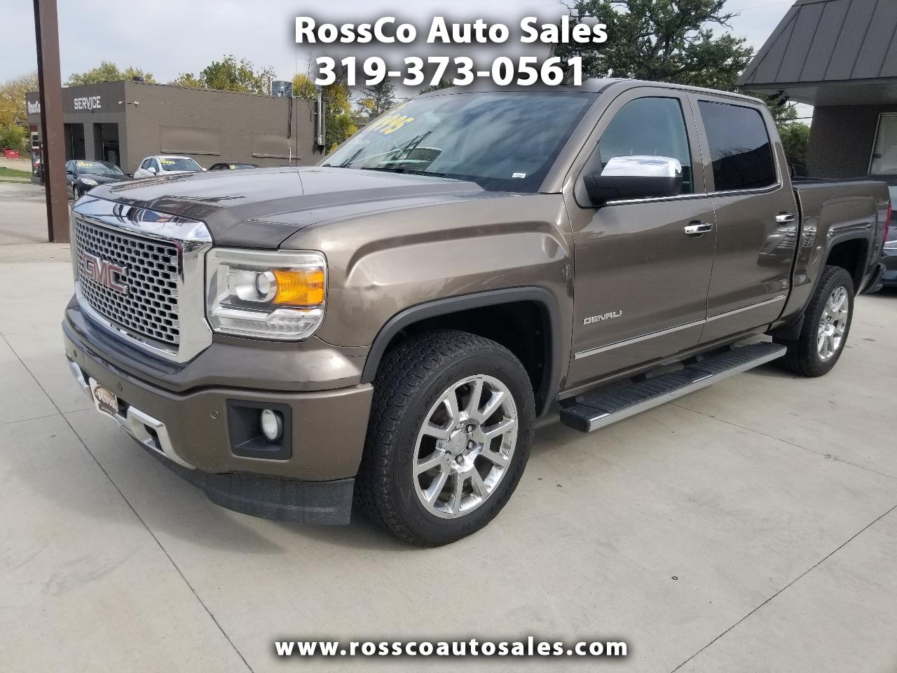 GMC Sierra 1500 Denali Crew Cab Short Box 4WD 2015 GMC Sierra 1500 Denali Crew Cab Short Box 4WD 2015