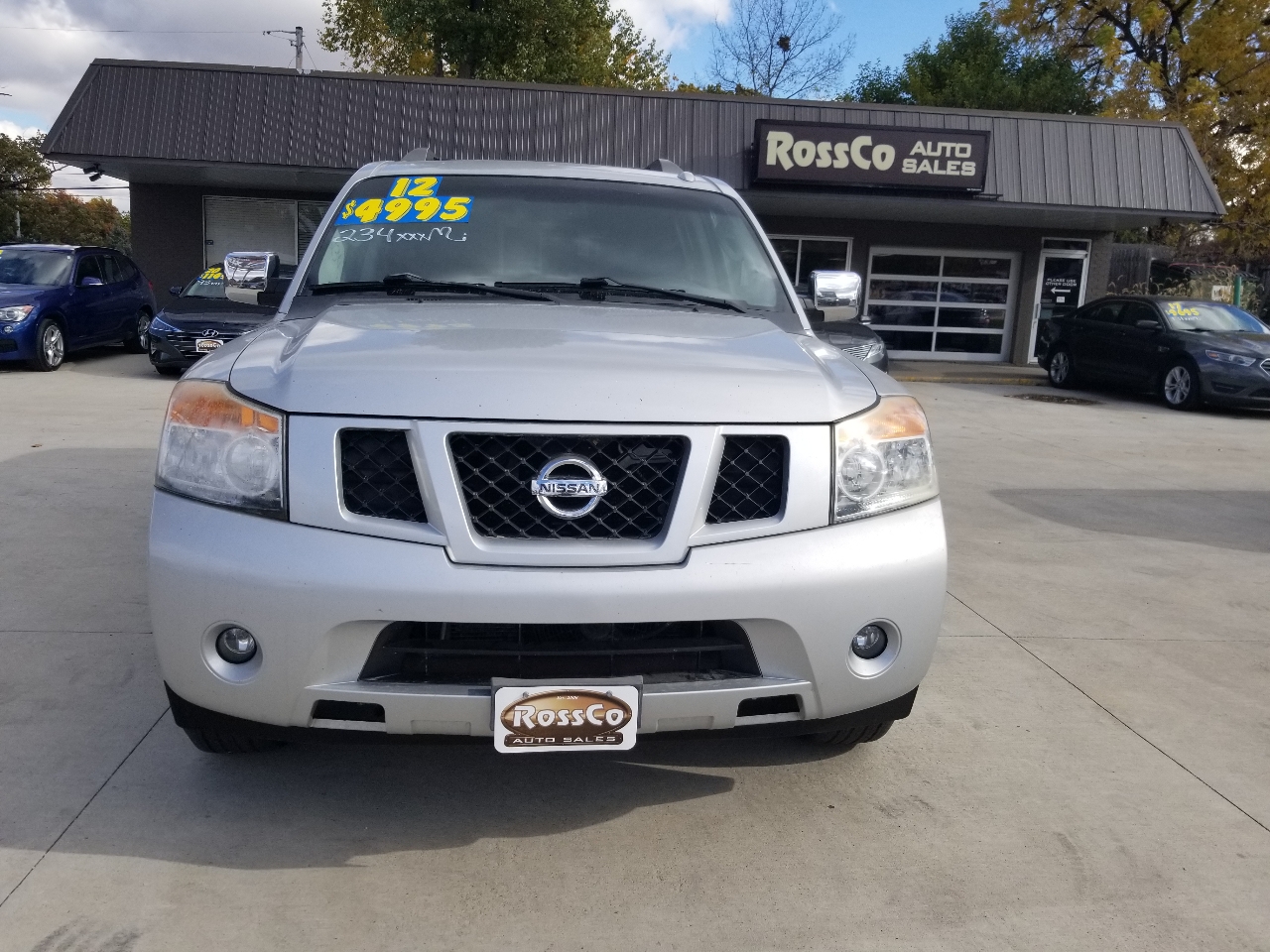 Nissan Armada SL 4WD 2012 Nissan Armada SL 4WD 2012