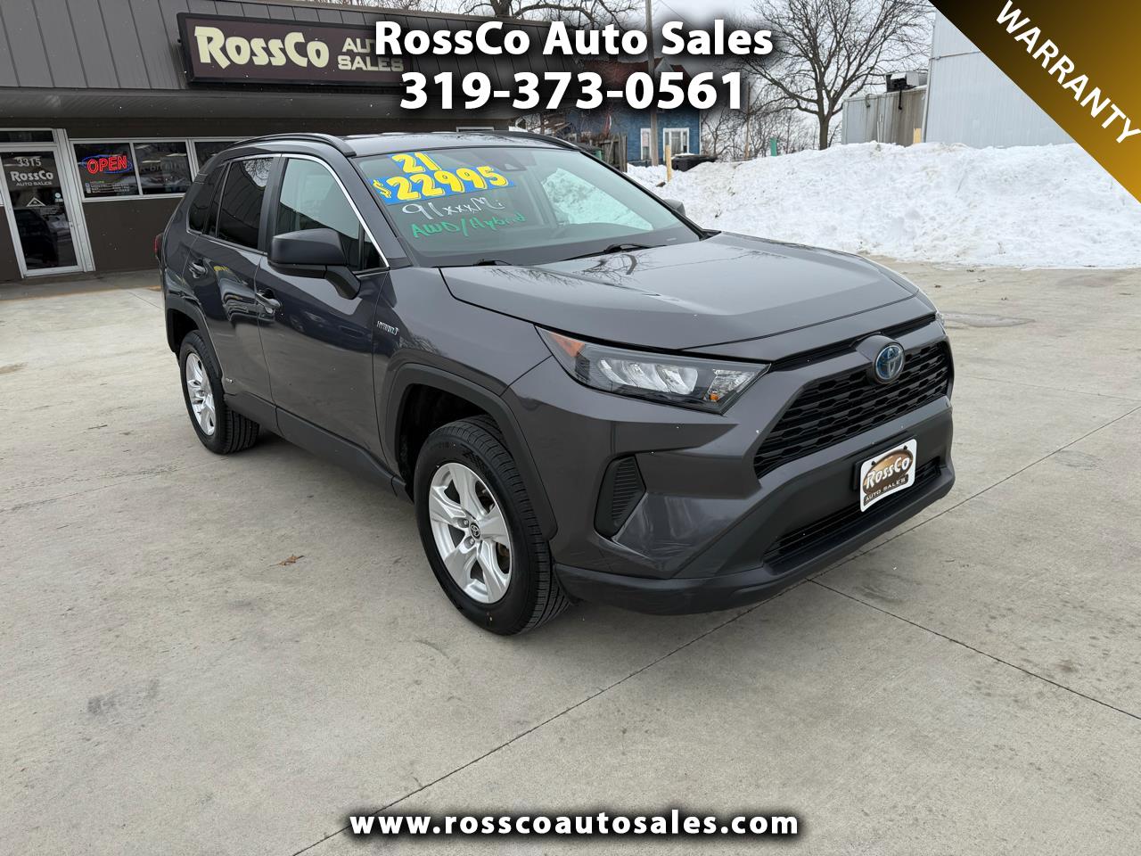 2021 Toyota RAV4 Hybrid Hybrid LE AWD (Natl)