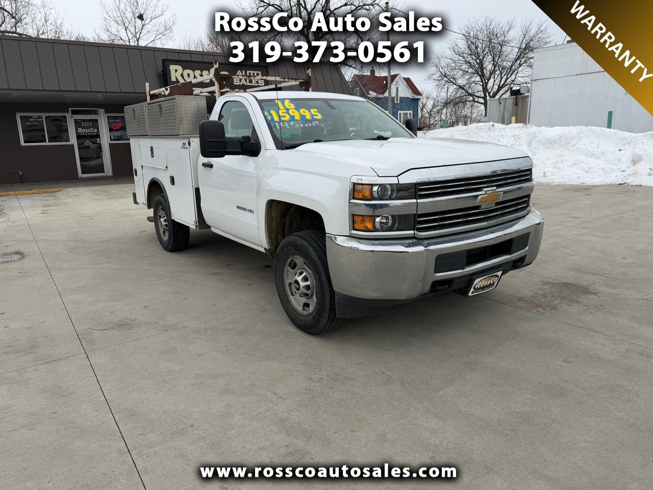 2016 Chevrolet Silverado 2500HD Work Truck Long Box 4WD