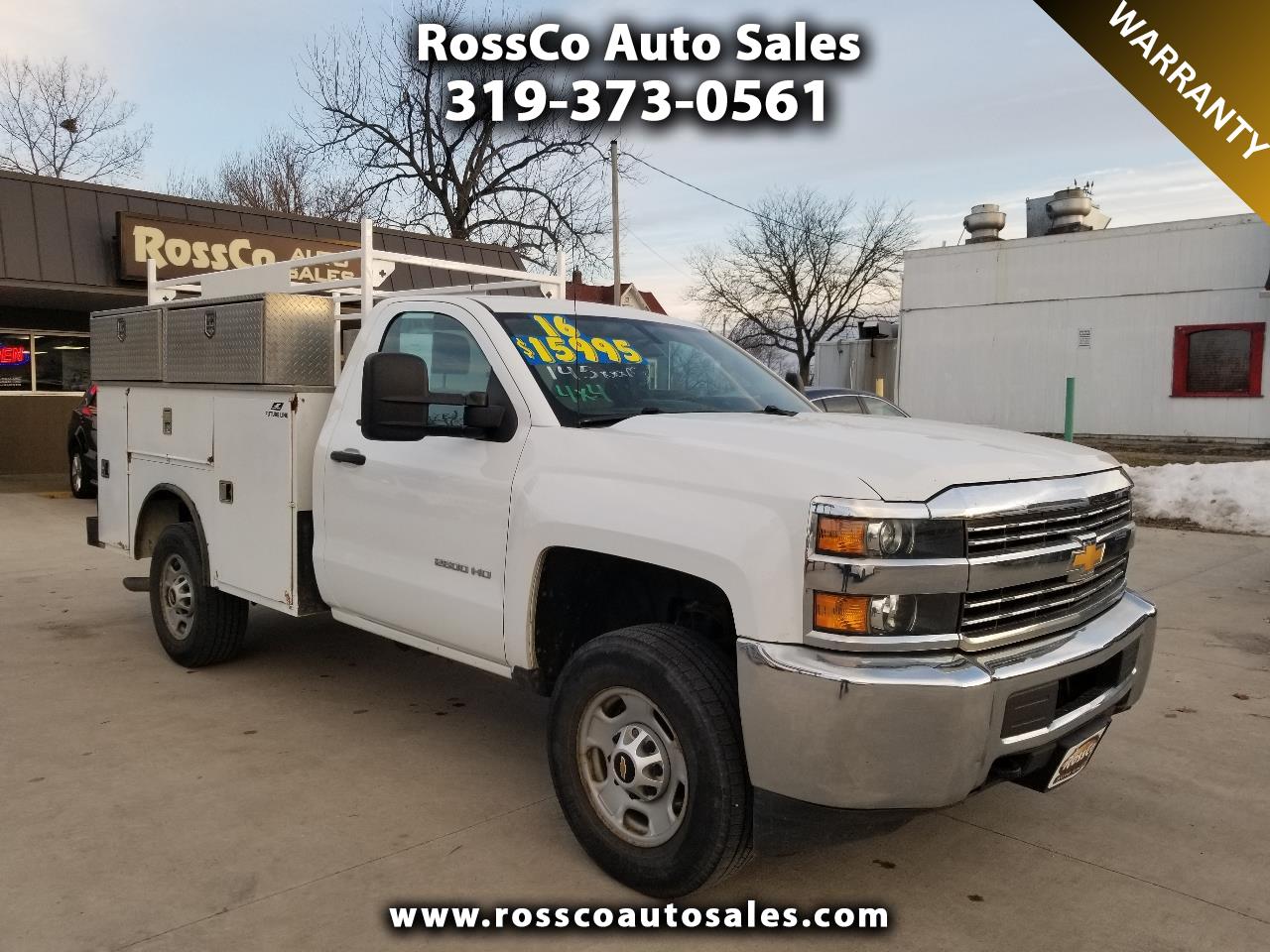 2016 Chevrolet Silverado 2500HD Work Truck Long Box 4WD