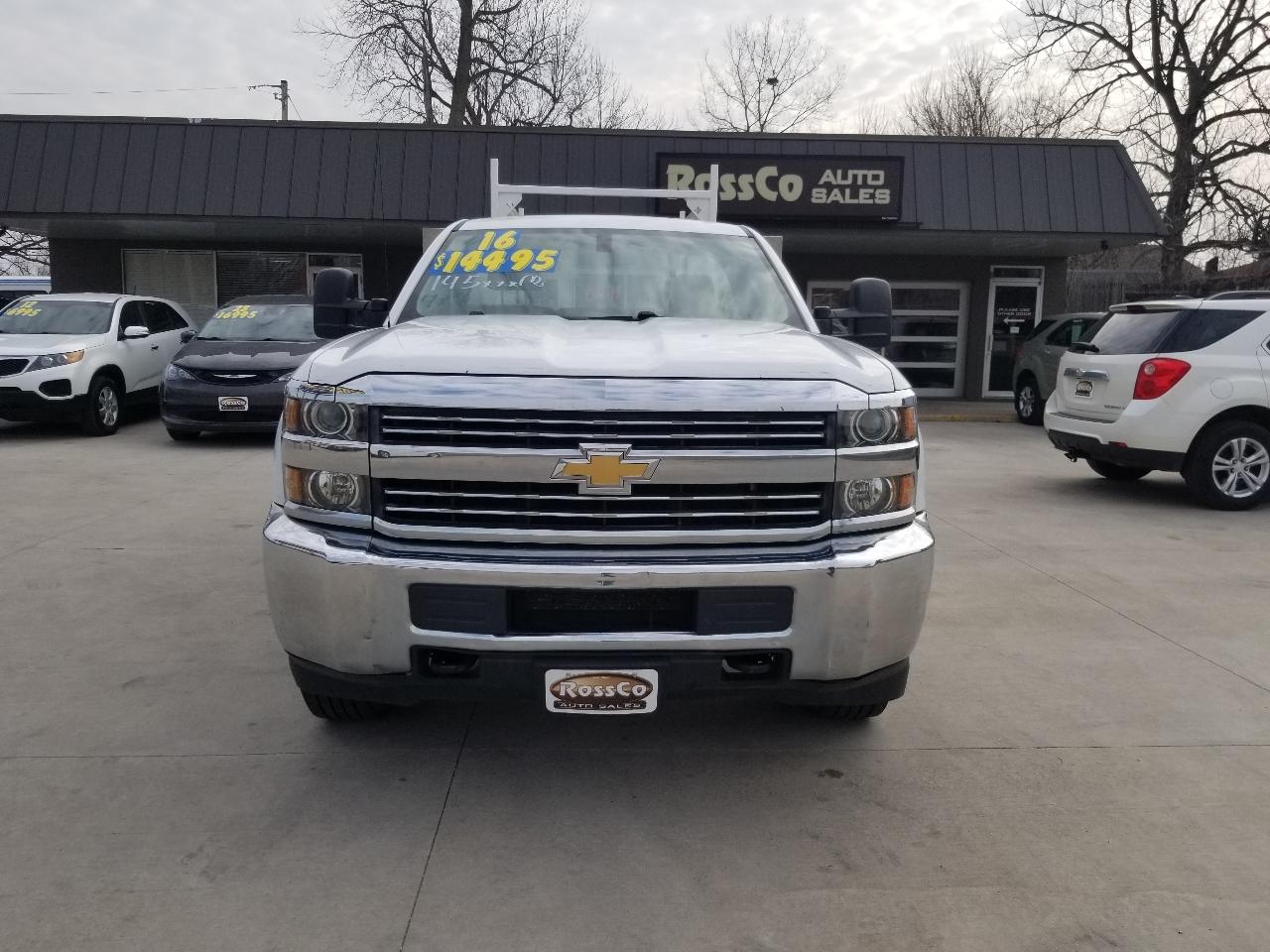 Chevrolet Silverado 2500HD 4WD Reg Cab 133.6" Work Truck 2016