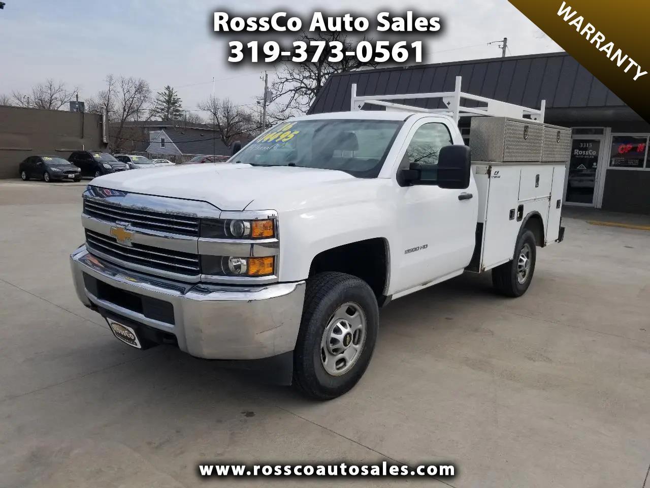 2016 Chevrolet Silverado 2500HD 4WD Reg Cab 133.6" Work Truck