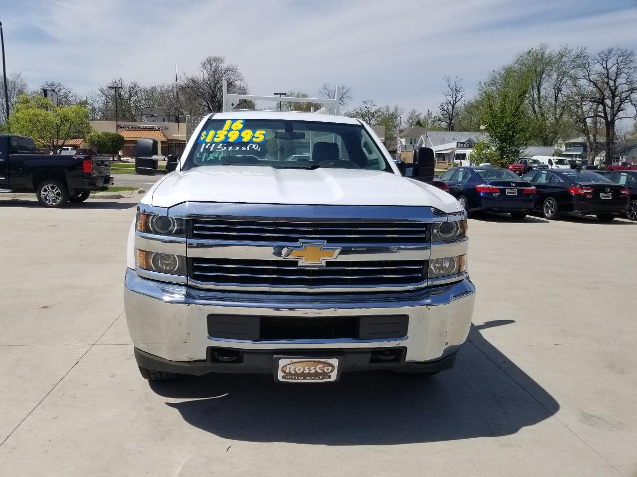 Chevrolet Silverado 2500HD 4WD Reg Cab 133.6" Work Truck 2016