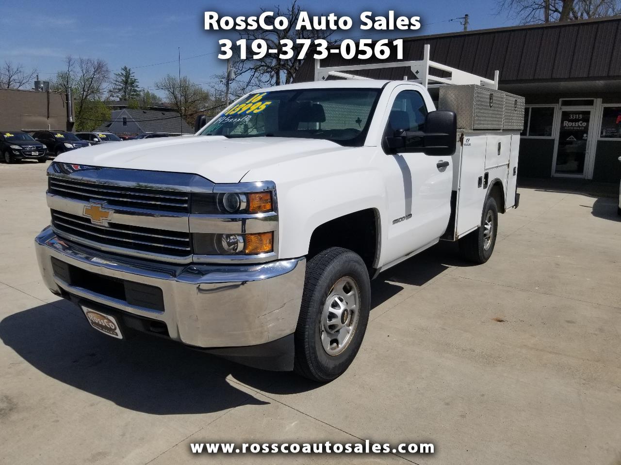 2016 Chevrolet Silverado 2500HD 4WD Reg Cab 133.6" Work Truck