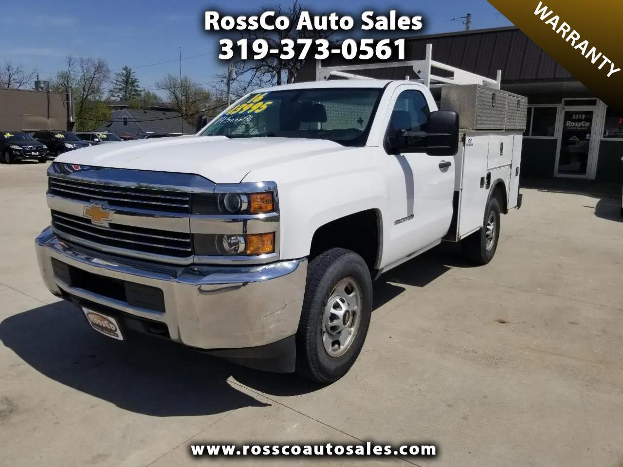 2016 Chevrolet Silverado 2500HD 4WD Reg Cab 133.6" Work Truck