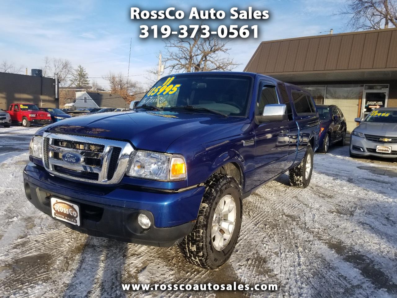 2011 Ford Ranger Sport SuperCab 4-Door 4WD