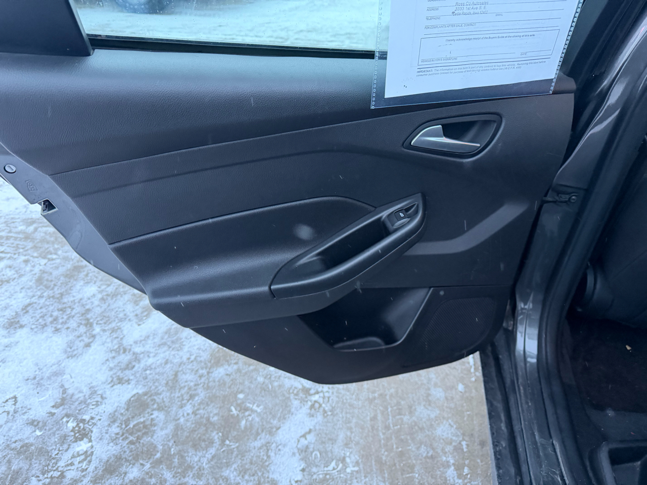 Ford Focus SE Sedan 2016