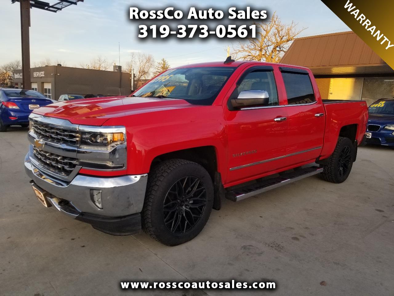 2017 Chevrolet Silverado 1500 LTZ Crew Cab 4WD