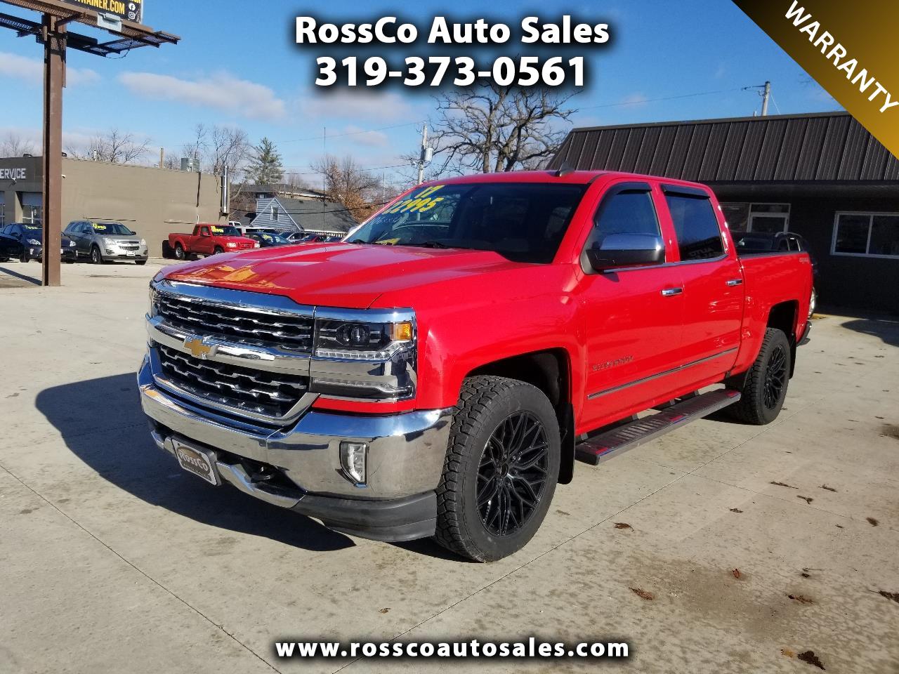 2017 Chevrolet Silverado 1500 LTZ Crew Cab 4WD