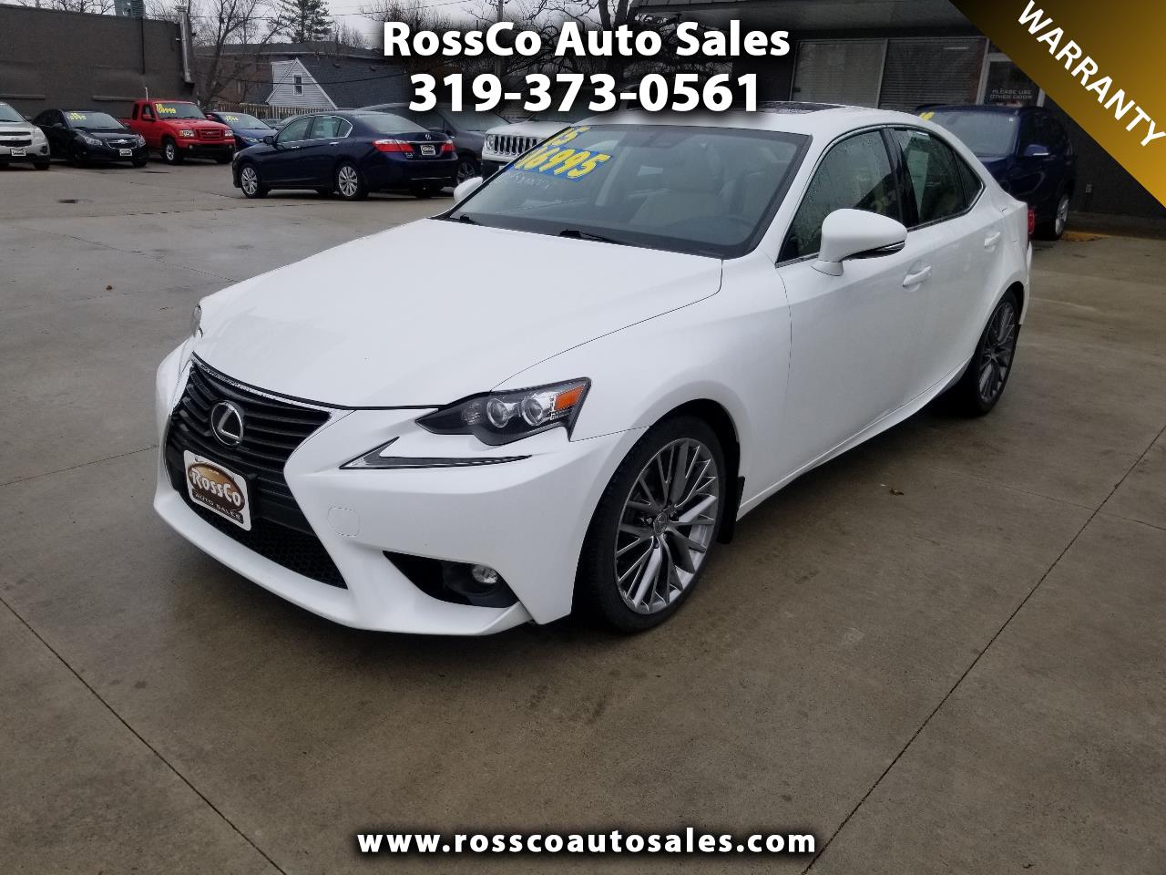2015 Lexus IS 4dr Sport Sdn AWD