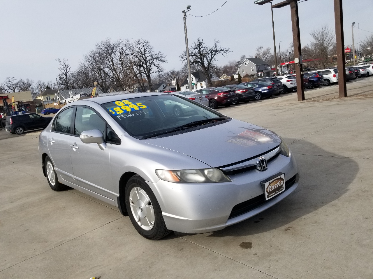 Honda Civic Hybrid CVT AT-PZEV 2008