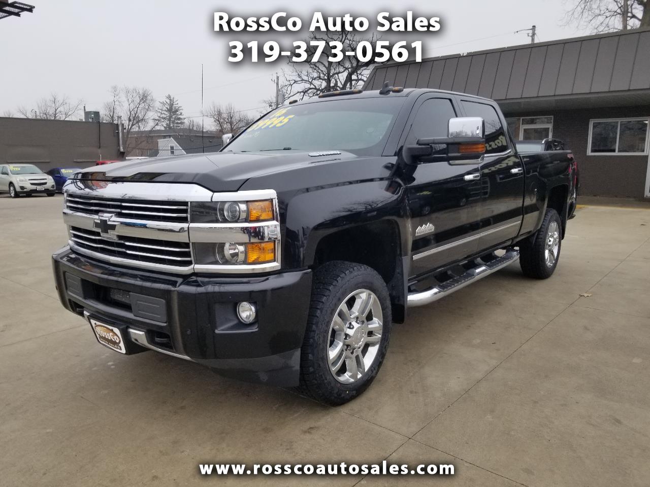 2016 Chevrolet Silverado 2500HD High Country Crew Cab Short Box 4WD