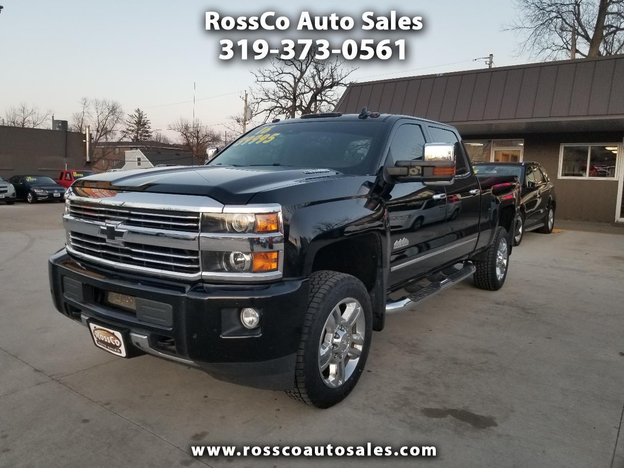 2016 Chevrolet Silverado 2500HD 4WD Crew Cab 153.7" High Country
