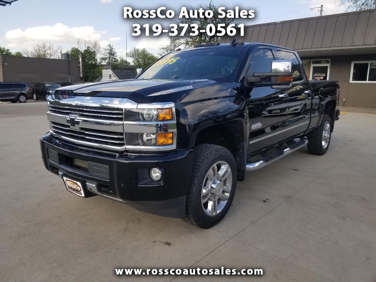 2016 Chevrolet Silverado 2500HD 4WD Crew Cab 153.7" High Country