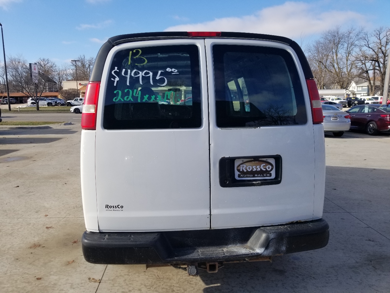 Chevrolet Express 1500 Cargo 2013