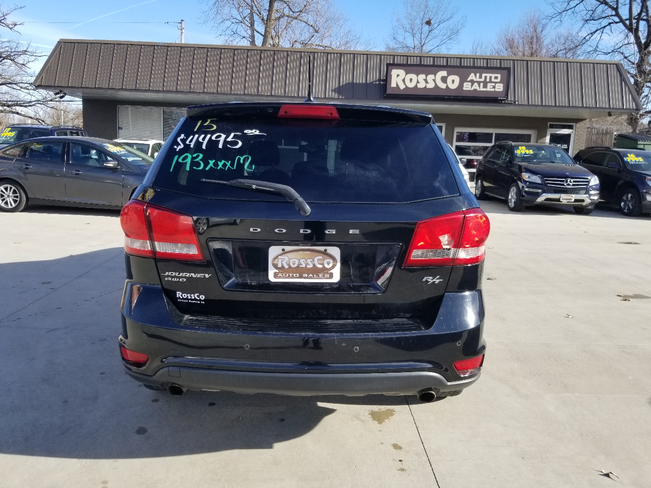 Dodge Journey AWD 4dr R/T 2015