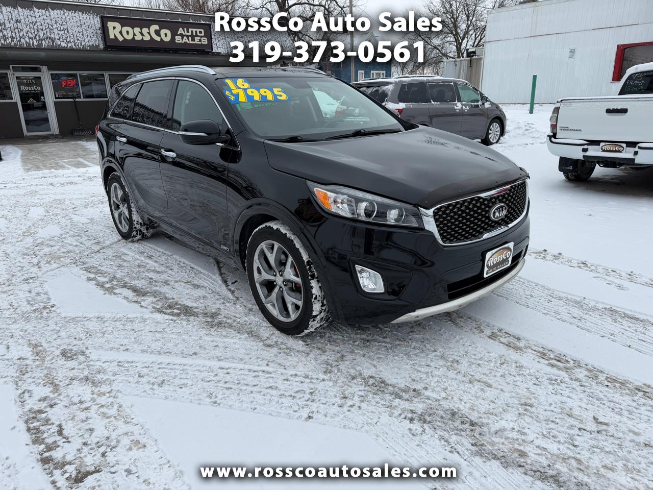 Kia Sorento AWD 4dr 3.3L SX 2016