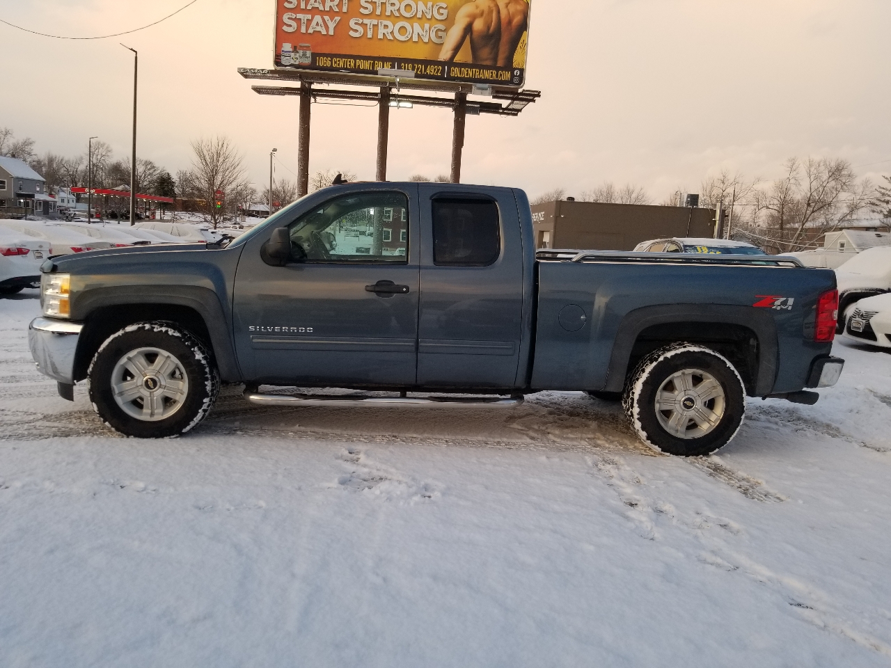 Chevrolet Silverado 1500 4WD Ext Cab 143.5" LT 2013