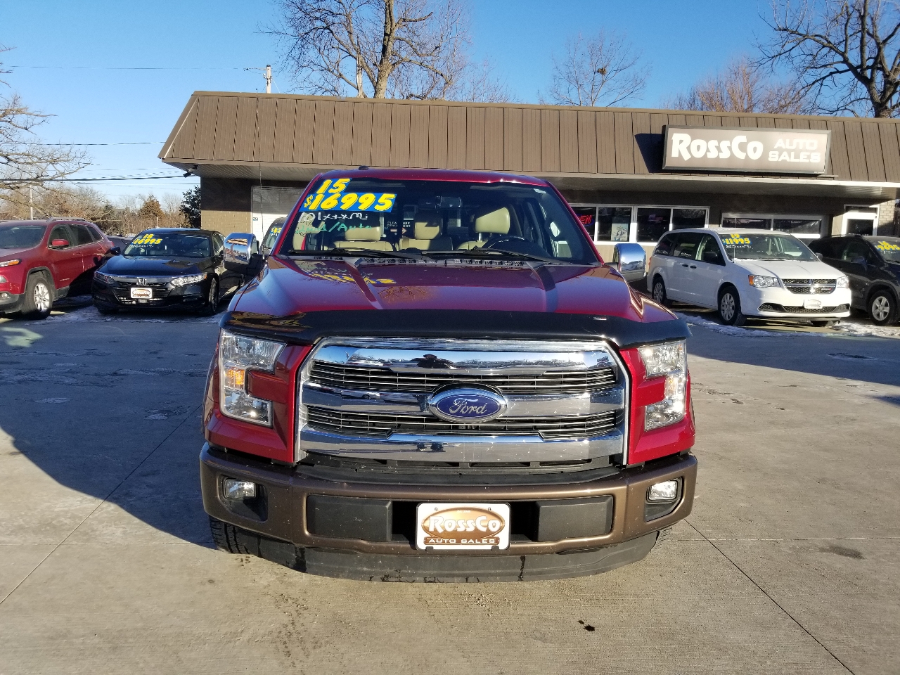 Ford F-150 2WD SuperCab 145" Lariat 2015