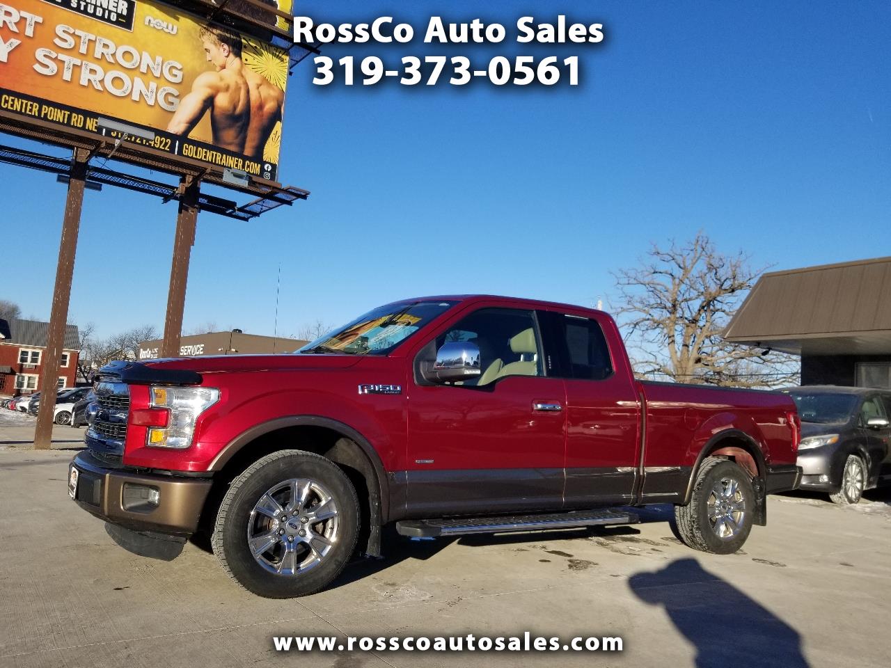 2015 Ford F-150 2WD SuperCab 145" Lariat