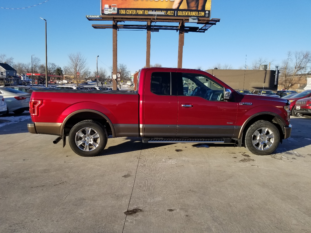 Ford F-150 2WD SuperCab 145" Lariat 2015