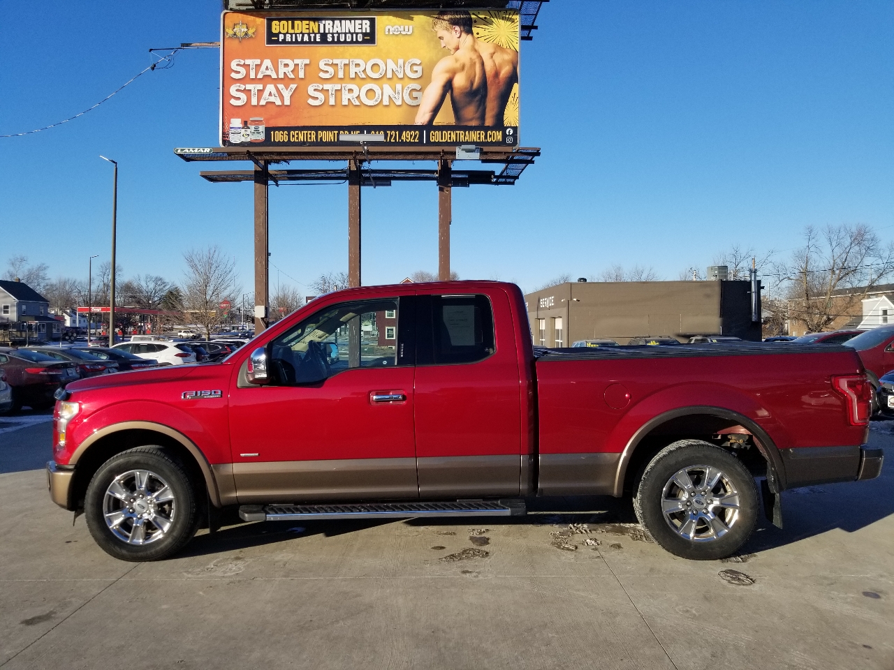 Ford F-150 2WD SuperCab 145" Lariat 2015
