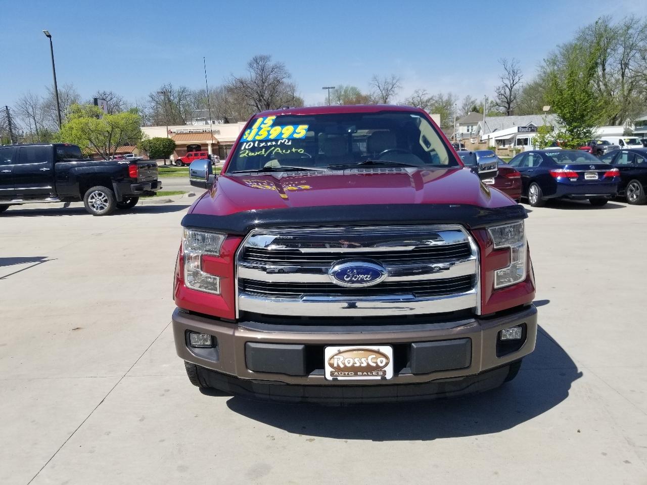 Ford F-150 2WD SuperCab 145" Lariat 2015