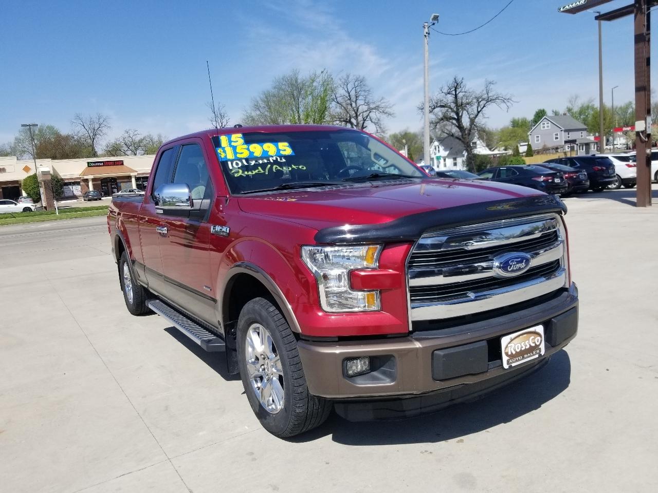 Ford F-150 2WD SuperCab 145" Lariat 2015