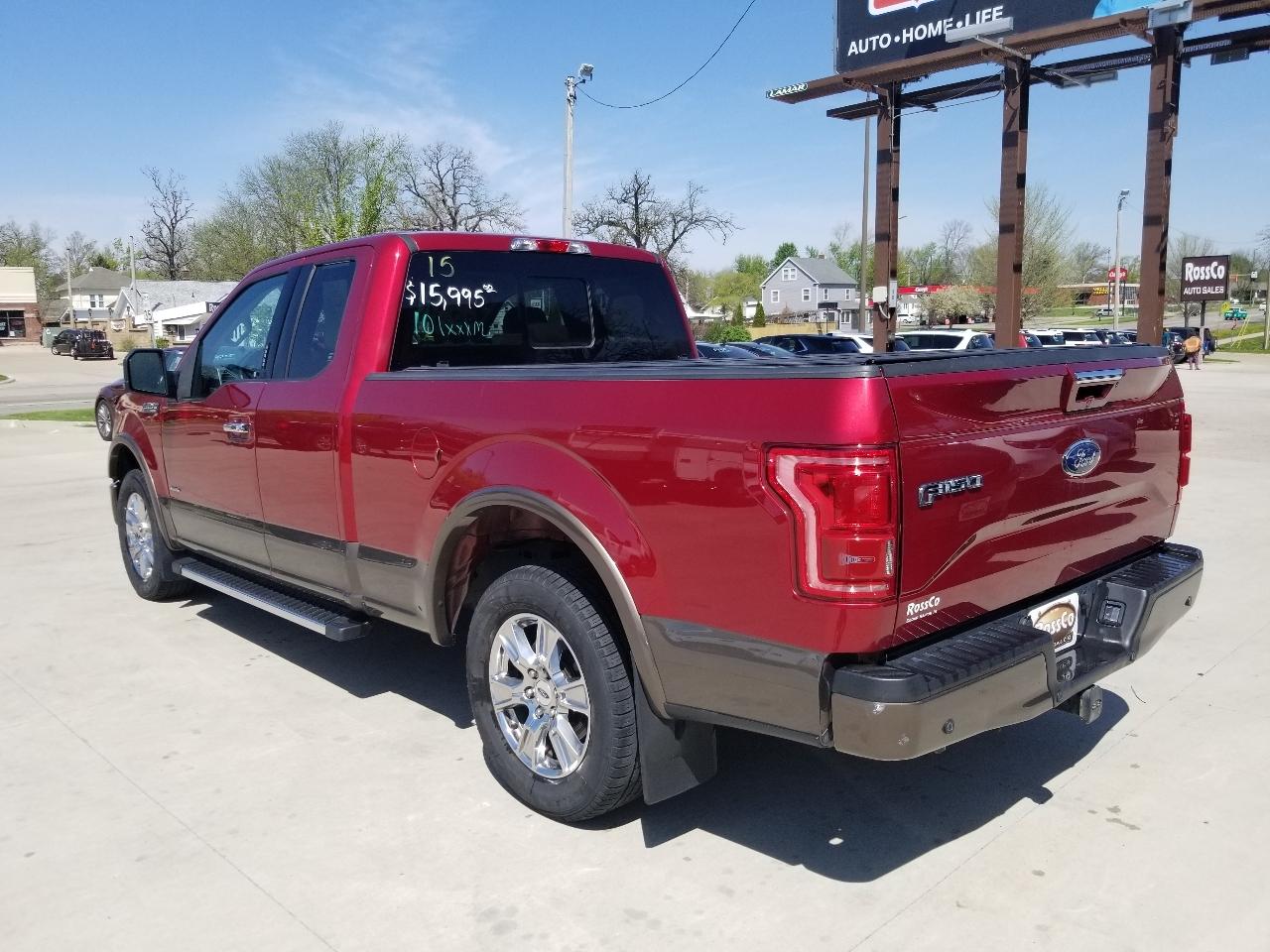 Ford F-150 2WD SuperCab 145" Lariat 2015