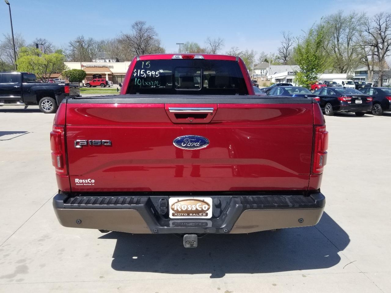 Ford F-150 2WD SuperCab 145" Lariat 2015