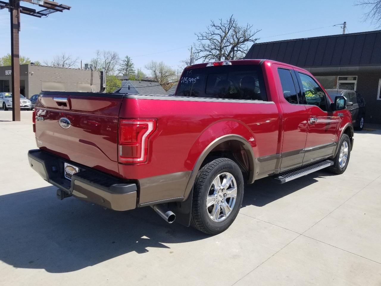 Ford F-150 2WD SuperCab 145" Lariat 2015