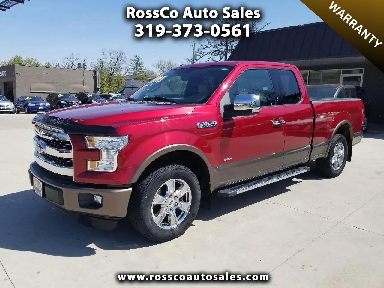 2015 Ford F-150 2WD SuperCab 145" Lariat