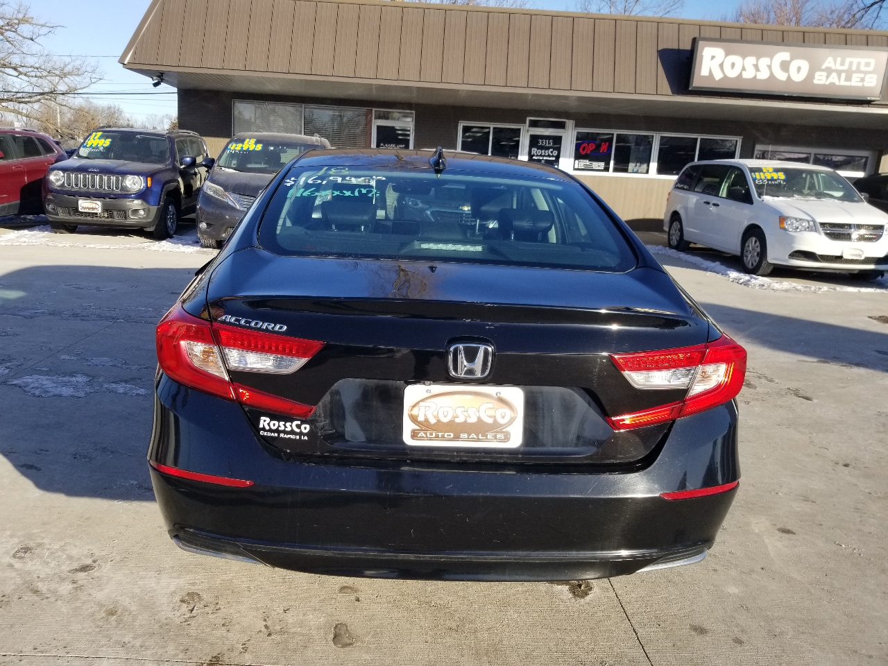 Honda Accord Sedan EX-L 1.5T CVT 2018