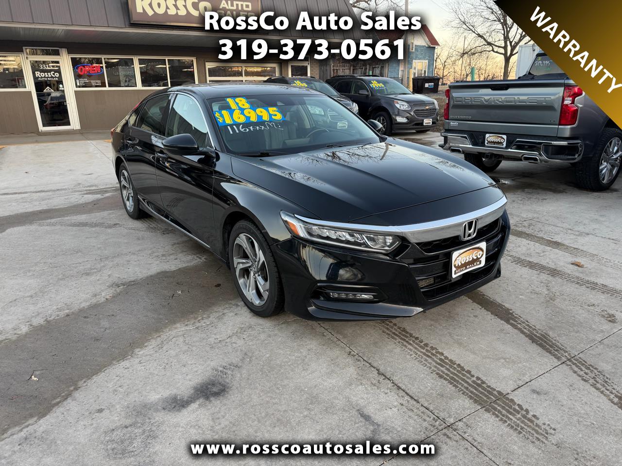 2018 Honda Accord Sedan EX-L 1.5T CVT