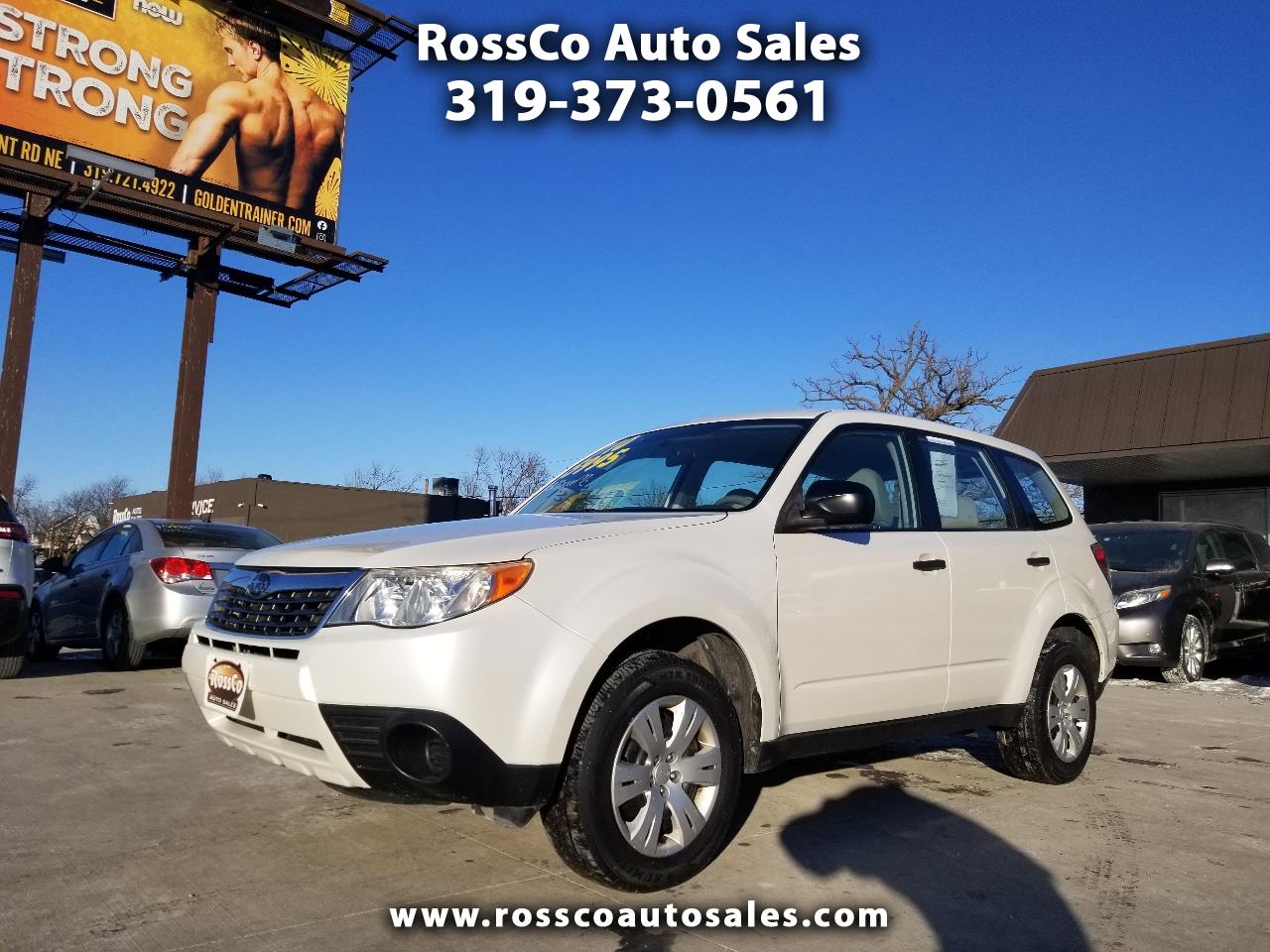 2010 Subaru Forester 4dr Auto 2.5X