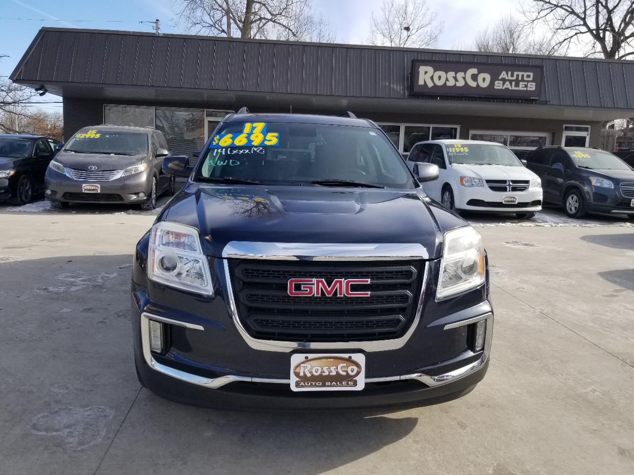 GMC Terrain AWD 4dr SLE w/SLE-2 2017