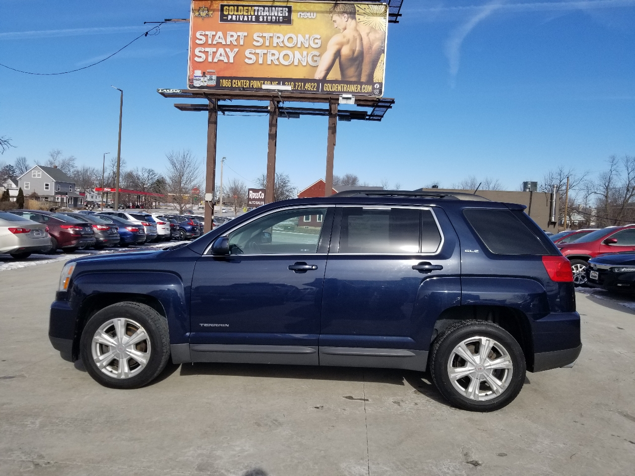 GMC Terrain AWD 4dr SLE w/SLE-2 2017