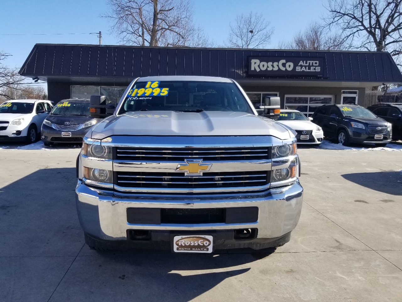 Chevrolet Silverado 2500HD 4WD Ext Cab 144.2" Work Truck 2016