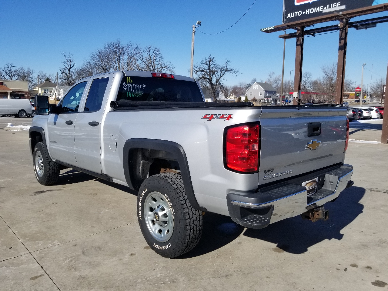 Chevrolet Silverado 2500HD 4WD Ext Cab 144.2" Work Truck 2016