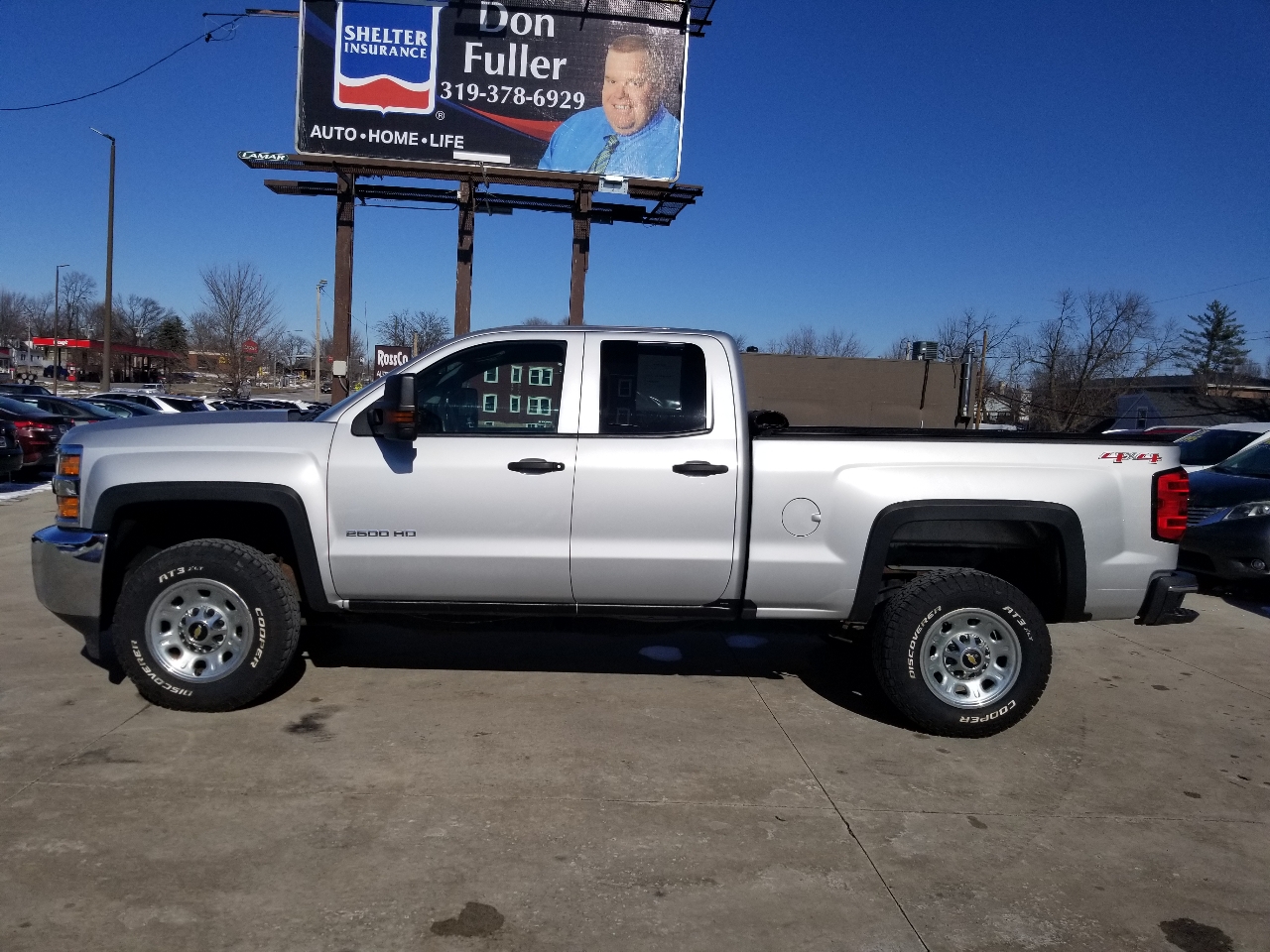 Chevrolet Silverado 2500HD 4WD Ext Cab 144.2" Work Truck 2016