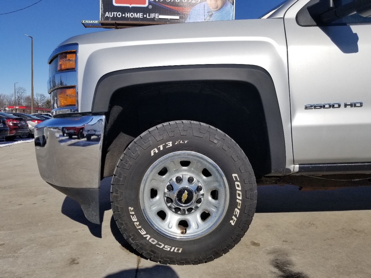 Chevrolet Silverado 2500HD 4WD Ext Cab 144.2" Work Truck 2016