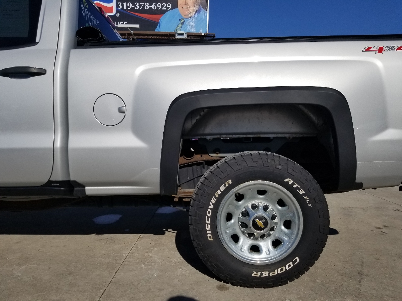 Chevrolet Silverado 2500HD 4WD Ext Cab 144.2" Work Truck 2016