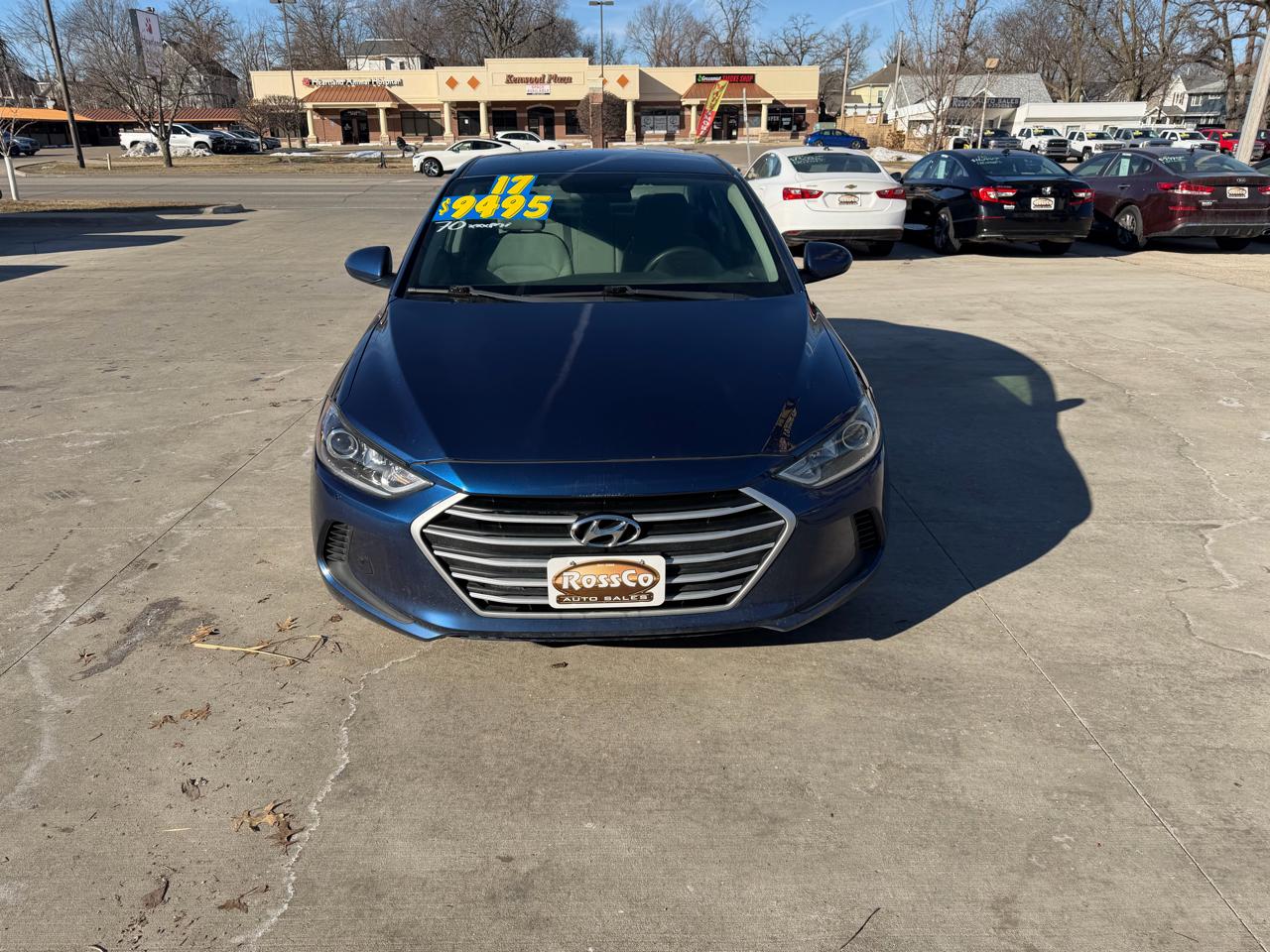 Hyundai Elantra SE 4D Sedan 2017