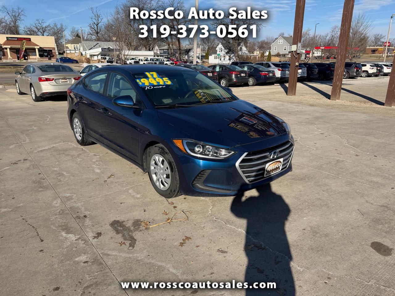 Hyundai Elantra SE 4D Sedan 2017