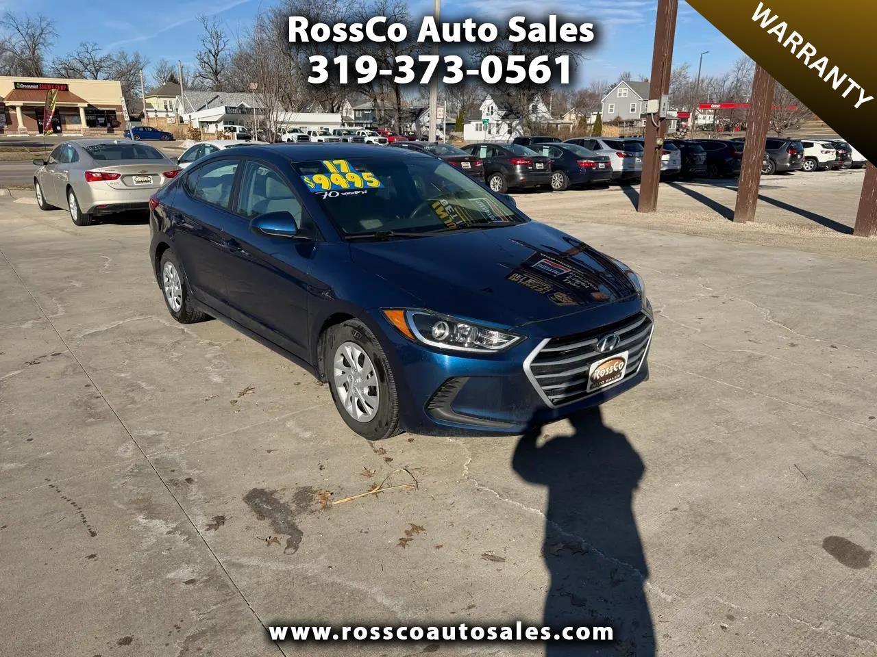 2017 Hyundai Elantra SE 4D Sedan